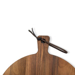 Oval - Pure Walnut Wood Serveerplank rond Ø 30 x 1,8 cm Oval Kitchenware 
