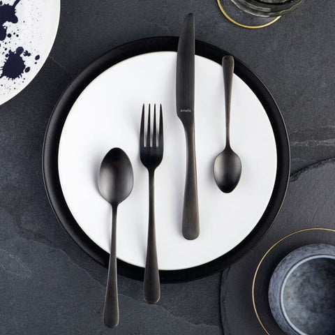 Amefa - Austin 24-piece Cutlery Set 6 People - Matte Black
