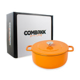 COMBEKK - Sous-Chef Braadpan 24CM - Oranje Braadpan Combekk 