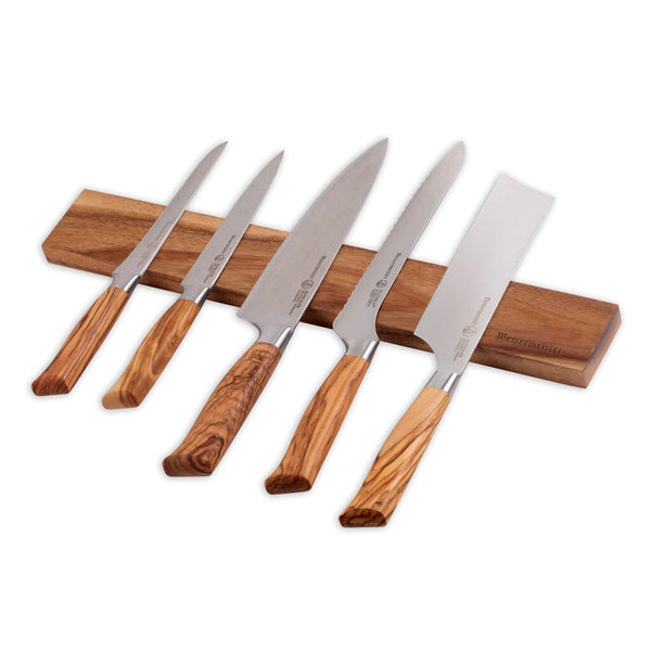 Messermeister - 45 cm acacia wood knife magnetic strip - Cooking